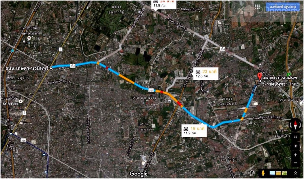 เส้นทางมายังโครงการ